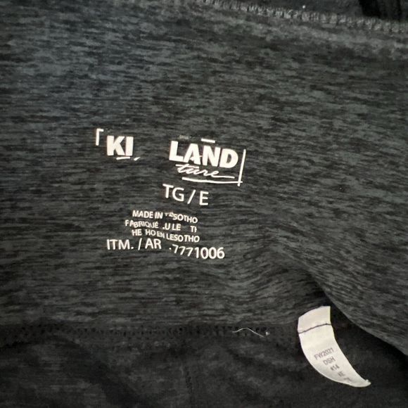 Kirkland Pants Women XL Grey Pull On High Waist Pull On Stretch Lightweight - Picture 3 of 12